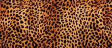 Leopard Print With A Seamless African Texture Copy Space Image Place For Adding Text Or Design