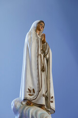 Wall Mural - Statue of the image of Our Lady of Fatima