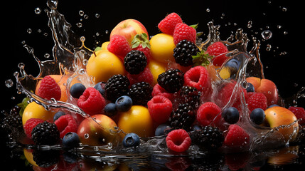  fruits in water