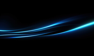 Wall Mural - wave light effect. light glowing effect.