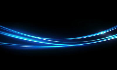 Wall Mural - wave light effect. light glowing effect.