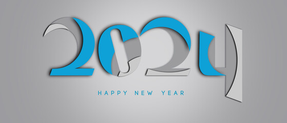 Wall Mural -  New Year 2024 Design