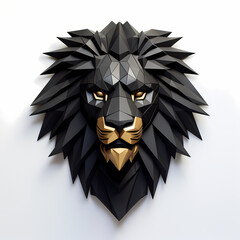 Wall Mural - Lion Trophy