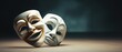 © Alvaro - Theater masks with happy and sad expression