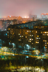 Wall Mural - city at night