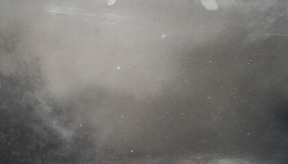 Wall Mural - vintage aged abstract background white dust and scratches over gray surface empty space