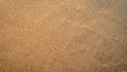 Wall Mural - texture of brown craft or kraft paper background cardboard sheet recycle paper copy space for text