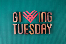 Giving Tuesday. Charity, Help And Donation Concept.