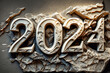 The year 2024 carved in stone