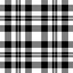 Wall Mural - Check seamless fabric of background pattern vector with a textile texture tartan plaid.