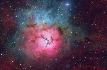 the trifid nebula m20