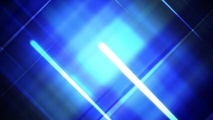 Wall Mural - blue plaid animated line pattern 4k loop features animated lines of various colors intersecting to c