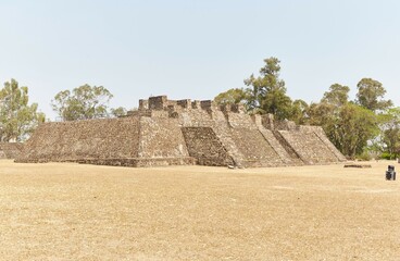 Wall Mural - The ruins of Teopanzolco in Cuernavaca, Mexico