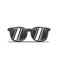 Black Sunglasses stock illustration