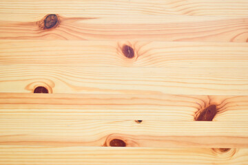 Sticker - close up brown wood texture background with wooden year rings, blank timber for design