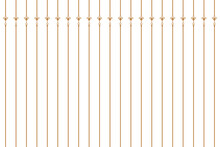 Ornate Vintage Symbol Pattern. Design Classic Stripes Of Vertical Gold On White Backgground. Design Print For Trellis, Railling, Architecture, Interior, Fence, Textile, Wallpaper, Background. Set 49
