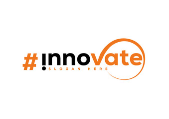 innovate logo design vector template 