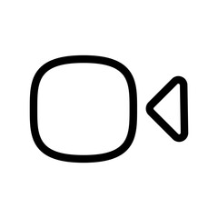 Poster - camera video icon. video camera icon button for streaming , facetime icons video call symbol. cinema movie sign. web vector icon