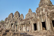 The stunning Bayon Temple in Angkor, Cambodia, known for its many smiling faces