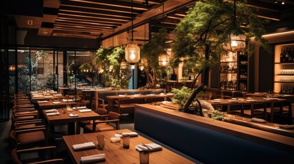 Poster - Japanese Fusion restaurant.