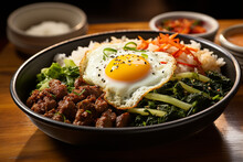 Bibimbap Bowl Korean Food