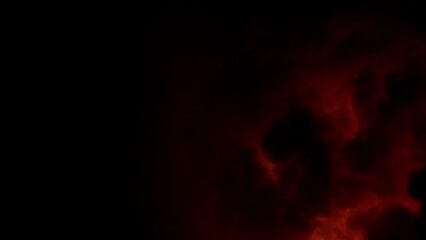 Wall Mural - Timelapse Of Storm Clouds. Dramatic Clouds With Flashes And Thunder In Dark Orange-red Sky. Concept Of Bad Weather. Bright Orange-red Outbursts In Storm Clouds. Sky Natural Background. Cumulonimbus