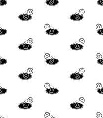 Wall Mural - Bike Chain Icon Seamless Pattern Y_2108001