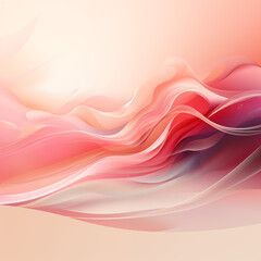 a dynamic pink abstract volume flowing wave lines background