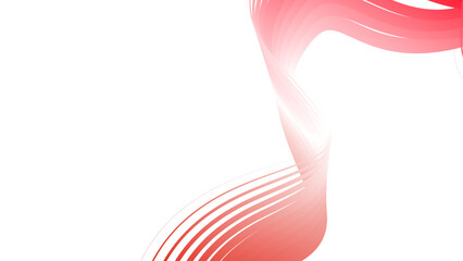 white red flag gradient background abstract wavy tech lines 