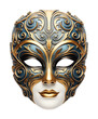 © RenZen - Full Face Opera Mask Isolated on Transparent Background