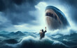 Jonah and the Whale - Book of Jonah in the Old Testament of the Bible - Divine Embrace: Jonah's Journey Through the Depths of Mercy