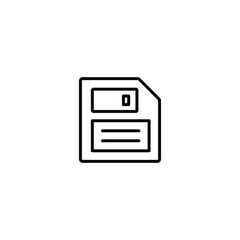 Poster - save icon, Floppy disk icon vector