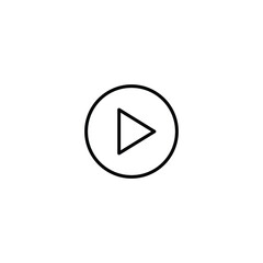 Poster - Play icon, play sign vector design