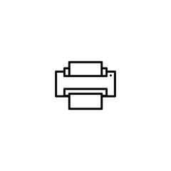 Poster - Printer icon, Print sign vector