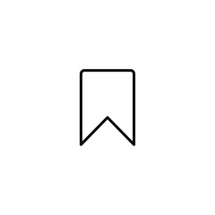 Poster - Bookmark icon, bookmark symbol vector