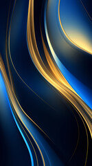 Poster - Abstract Blue background