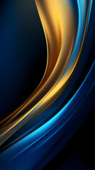 Poster - Abstract Blue background