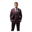 © Surasak-Art - Cheerful business man standing confident isolated