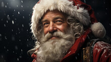 Santa Claus Portrait. Generative AI