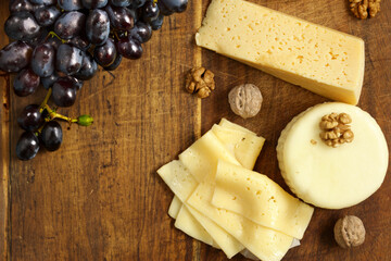 Wall Mural - dairy product natural organic cheese