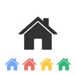 © Hunter Leader - Home icon. House symbol illustration vector