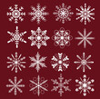 Snowflakes always have a hexagonal or hexagonal shape. Their shape and pattern depend on the temperature and humidity of the air at the time they form.