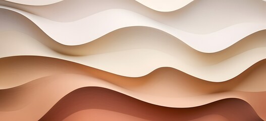 Aufkleber - a close up of a piece of paper that looks like waves Generative AI