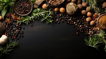 Food Background Free Space Text Herbs, Background Images, Hd Wallpapers, Background Image