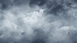 Dramatic cloud formations in stormy grey sky, seamless texture