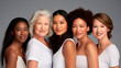 © KEA - studio portrait women with different age and diversity skin tones for advertising product design