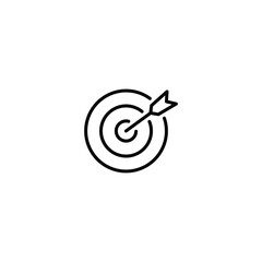 Poster - Target icon, target sign vector
