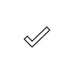 Poster - check mark icon, check mark sign vector