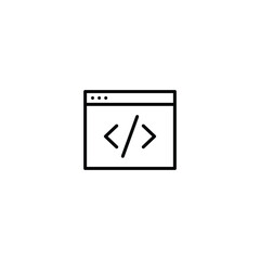 Poster - browser icon, web icon, website sign vector