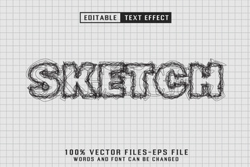 Poster - Sketch Editable Text Effect